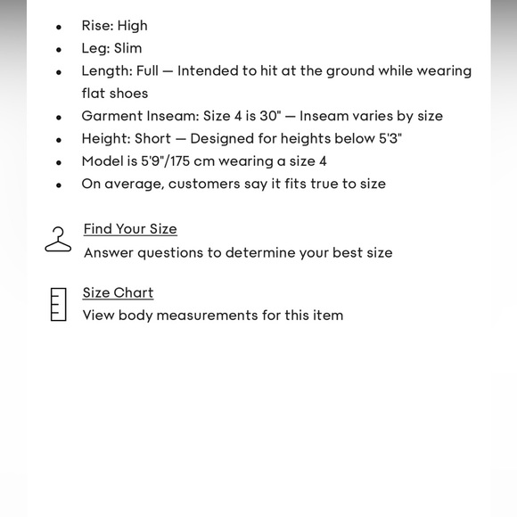 NEW WITH TAGS BABATON (BY ARITZIA) SUNDANCE PANT - Picture 8 of 13